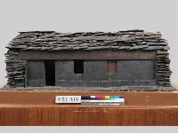 藏品(石板屋模型)的圖片